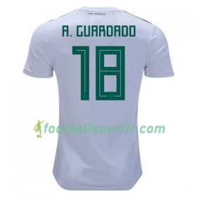 Tenue Mexique A.Guardado 18 Exterieur Coupe du monde 2018 Maillot de Foot